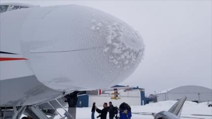 Irán obtiene tecnología para detectar formación de hielo en vuelos