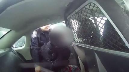 Policía rocía gas pimienta a niña esposada de 9 años en EEUU