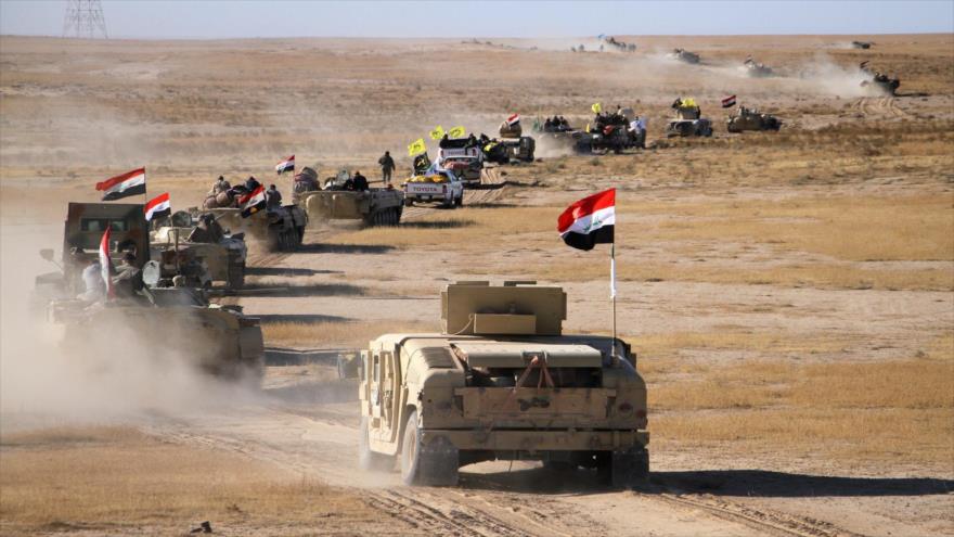 Las fuerzas iraquíes lanzan operaciones antiterroristas en la frontera con Siria, 23 de noviembre de 2017. (Foto: AFP)