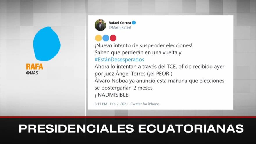 Programa nuclear iraní. Impeachment a Trump. Elecciones de Ecuador - Boletín: 01:30 - 03/02/2021