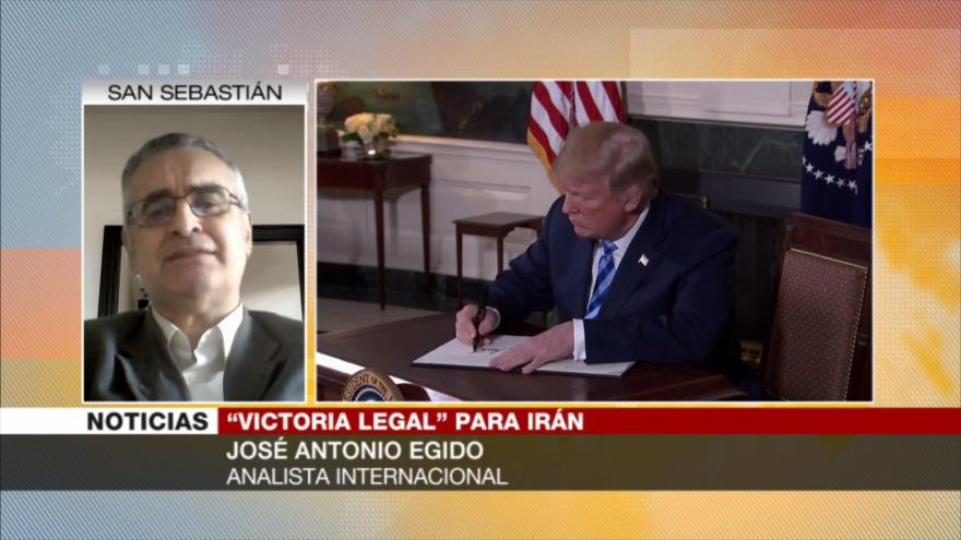 Egido: CIJ no se ha dejado intimidar por EEUU en litigio con Irán