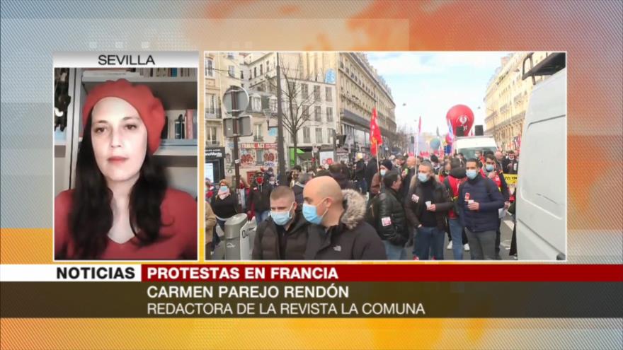 Rendón: Sindicatos no frenarán el Gobierno neoliberal de Macron