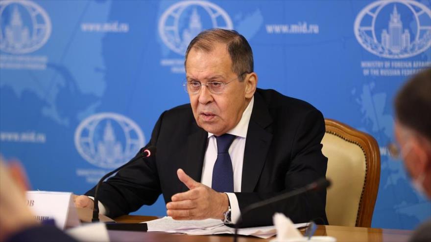 El canciller ruso, Serguéi Lavrov.