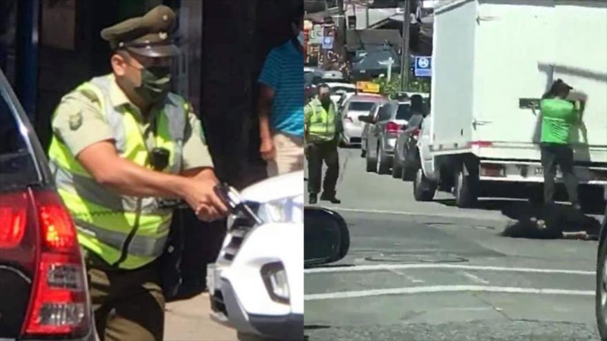 Vídeo: Policía chilena mata a un joven artista en plena luz del día