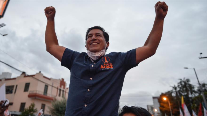 Sondeo: Andrés Arauz sería elegido nuevo presidente de Ecuador | HISPANTV