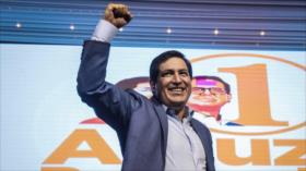 Arauz llama a “unidad nacional” para ganar balotaje en Ecuador