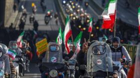 En vivo: Iraníes festejan el 42.º aniversario de la Revolución