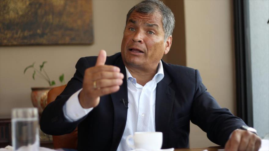 Correa sobre acusaciones de Yaku Pérez: ¡El chiste se cuenta solo!