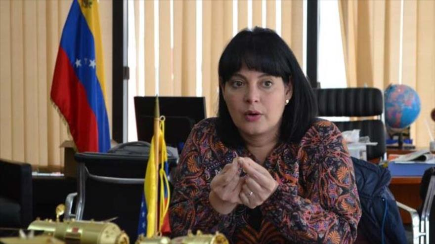 Ministra de Ciencia y Tecnología de Venezuela, Gabriela Jiménez, en una entrevista con la cadena local Unión Radio, 7 de julio de 2020.