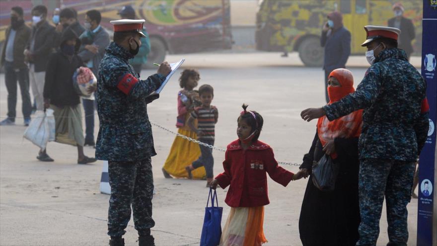 Refugiados Rohingya en Chittagong, Bangladés, 30 de enero de 2021. (Foto: AFP)
