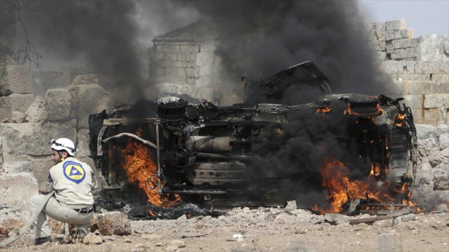 Vídeo: Rusia ataca vehículo con municiones de terroristas en Siria