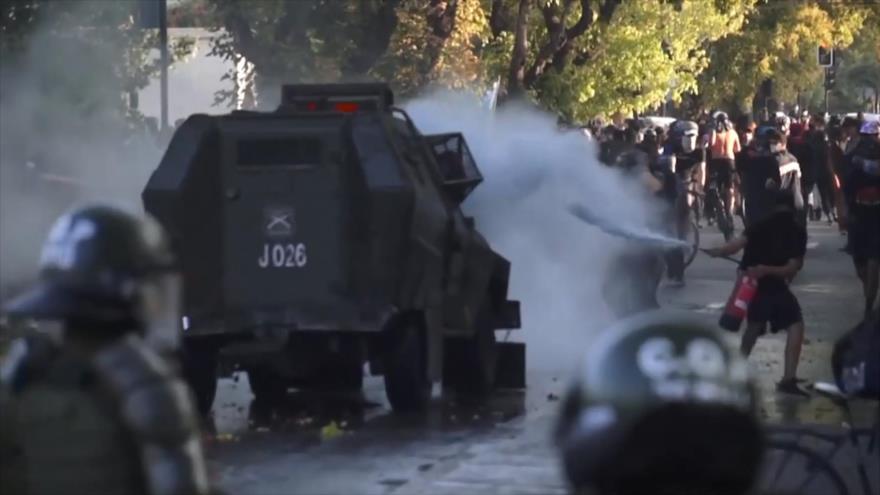 Violencia policial salta las alarmas en Chile
