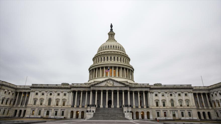 Edificio del Capitolio de Estados Unidos, sede del Congreso del país norteamericano, Washington D.C. (la capital), 13 de febrero de 2021. (Foto: AFP)