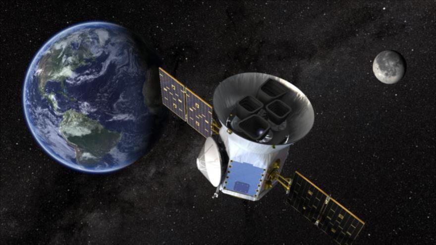 Una imagen ilustrativa del Satélite de Sondeo de Exoplanetas en Tránsito (TESS, por sus siglas en inglés).
