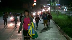 Migrantes hondureños preparan nueva caravana