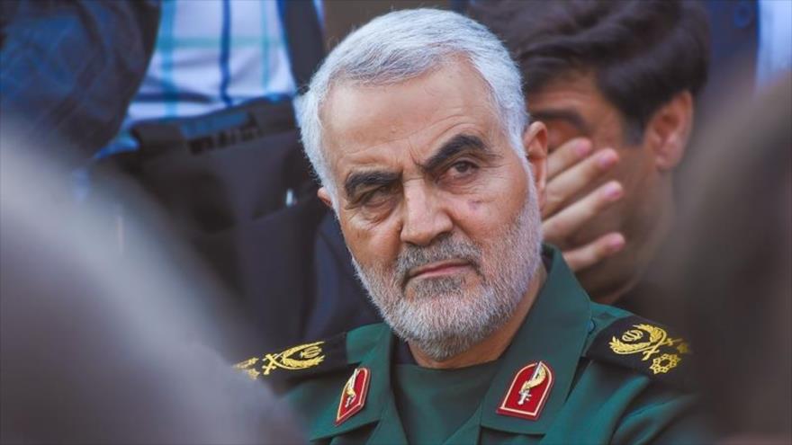 El teniente general Qasem Soleimani, comandante de Fuerza Quds del CGRI de Irán, asesinado por EE.UU.