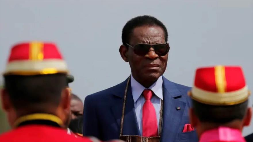 El presidente de Guinea Ecuatorial, Teodoro Obiang.
