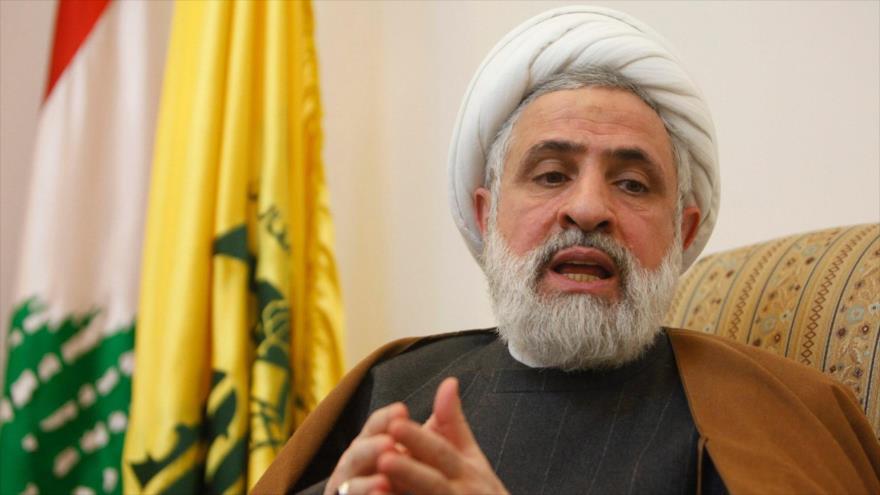 Sheij Naim Qasem, el vicesecretario general del Movimiento de Resistencia Islámica de El Líbano (Hezbolá).