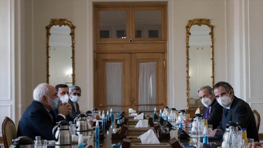 Canciller iraní y jefe de la AIEA discuten la cooperación bilateral | HISPANTV
