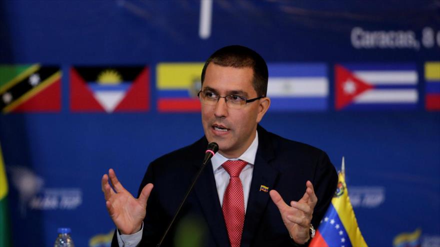 El ministro de Asuntos Exteriores de Venezuela, Jorge Arreaza.