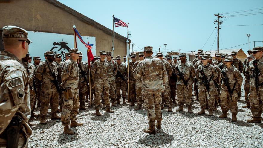 Soldados del Ejército estadounidense en Irak.