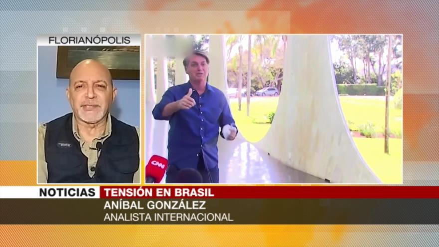 "Bolsonaro es un presidente sordo y ciego en medio de COVID-19"