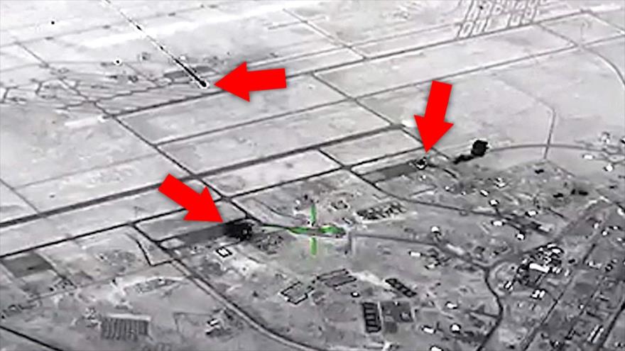 EEUU desclasifica un vídeo del ataque de Irán a su base en Irak | HISPANTV