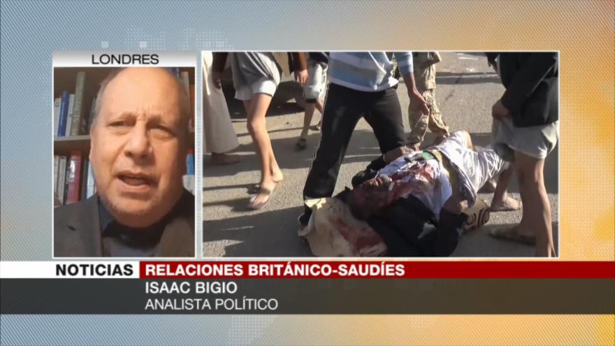 Bigio: El Reino Unido vende armas a Riad y recorta la ayuda a Yemen