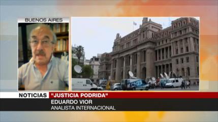 Eduardo Vior: La justicia en Argentina está absolutamente podrida