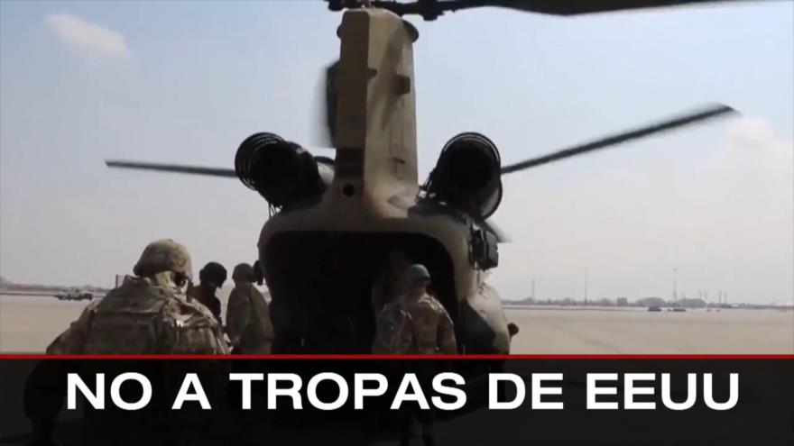 No a tropas de EEUU. Reunión Sistani-Papa. Crisis en Paraguay - Boletín: 21:30 - 06/03/2021