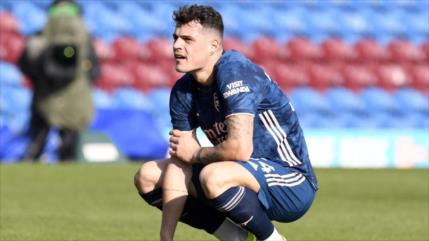 El octavo error de Xhaka, ”uno de los peores goles de temporada”