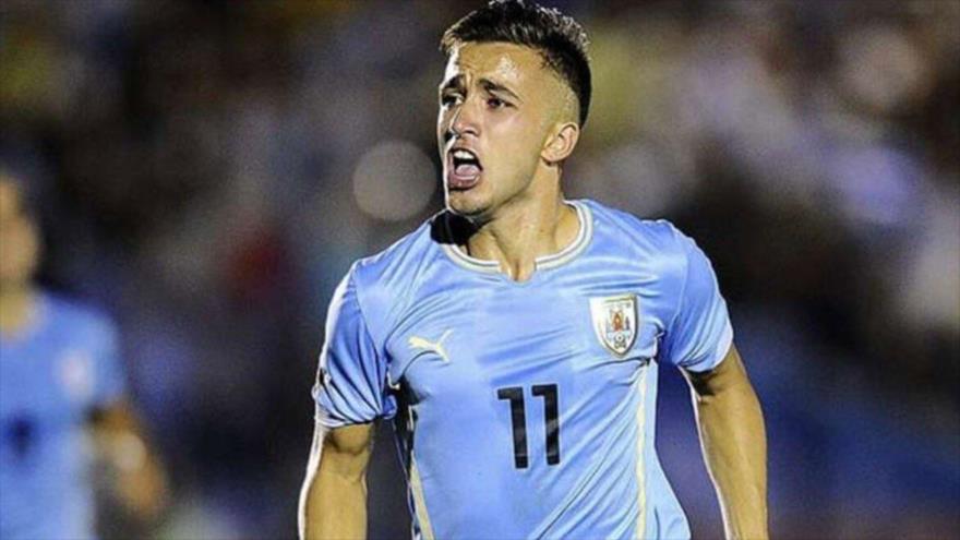 El exfutbolista uruguayo Franco Acosta.