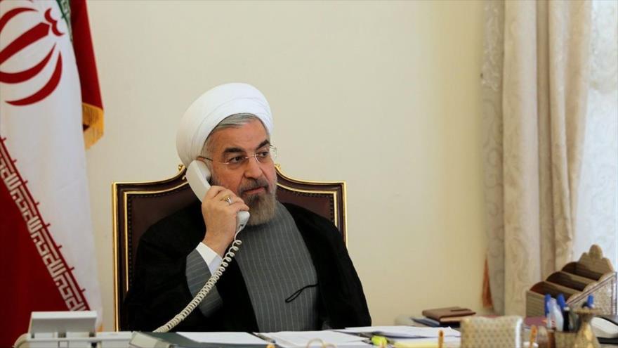 Presidente iraní: Camino claro de democracia es levantar sanciones