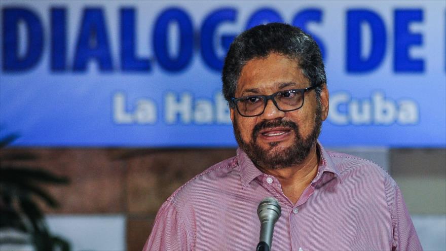 El líder del grupo insurgente las Fuerzas Armadas Revolucionarias de Colombia - Ejército del Pueblo Segunda Marquetalia, Iván Márquez.