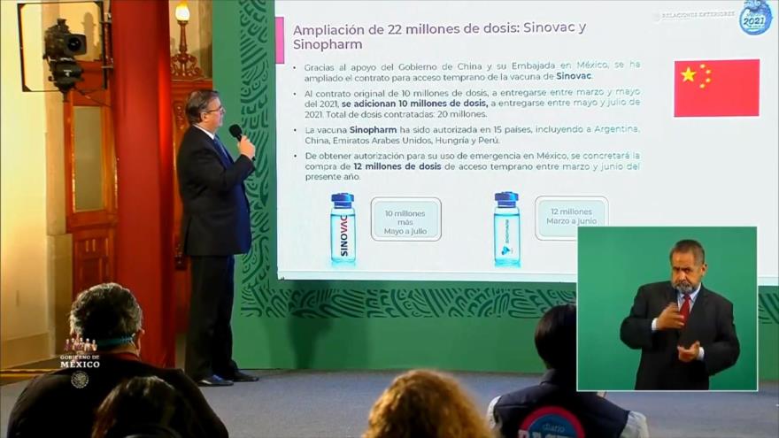México asegura que ya tiene más vacunas