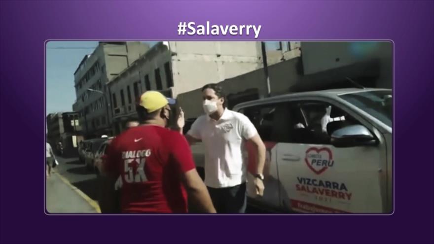Etiquetaje: Se viraliza fuerte altercado de candidato peruano con ciudadano venezolano