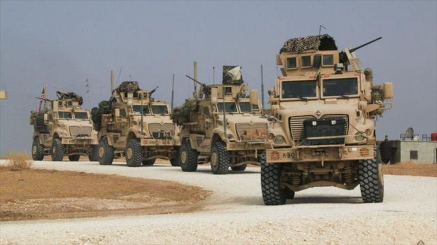 Un convoy militar estadounidense en Siria. (Foto: AP)