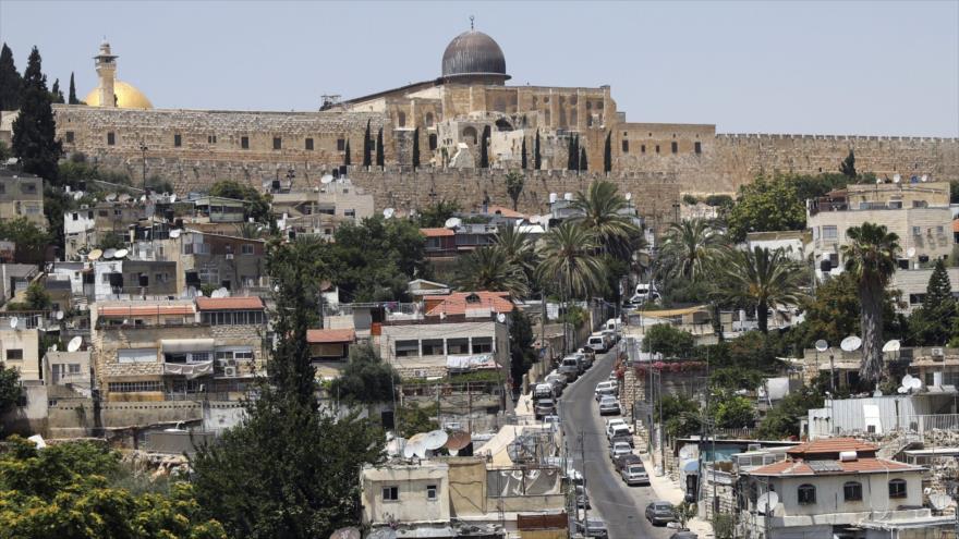 Vista general del barrio palestino de Silwan, en el este de Al-Quds (Jerusalén), 1 de julio de 2020. (Foto: AP)