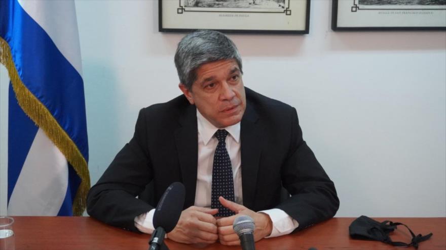 El director general de Estados Unidos del Ministerio de Asuntos Exteriores de Cuba (Minrex), Carlos Fernández de Cossío.