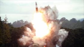 Pyongyang lanza advertencia a Biden con una prueba de misiles
