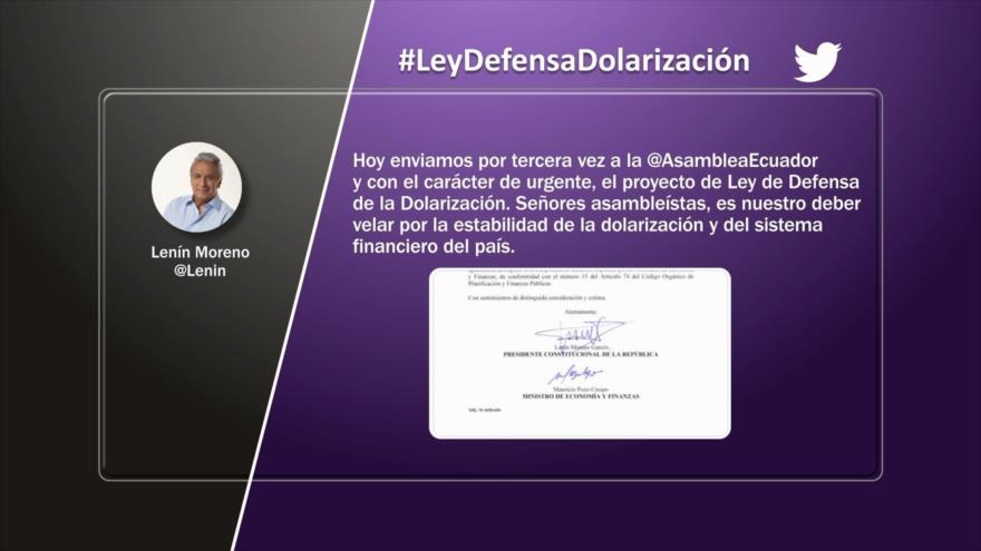 Etiquetaje: Polémica Ley de Defensa de la Dolarización en Ecuador