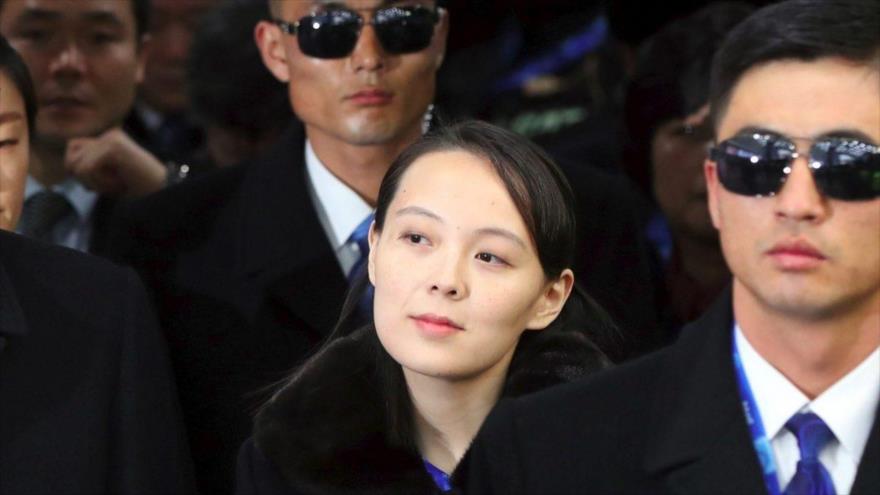 Kim Yo-jong, la hermana del líder norcoreano, Kim Jong-un.