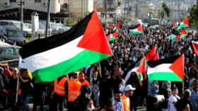 Palestinos conmemoran 45.º aniversario del Día de la Tierra