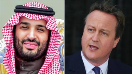Escándalo: David Cameron acampó con Bin Salman pese al caso Khashoggi