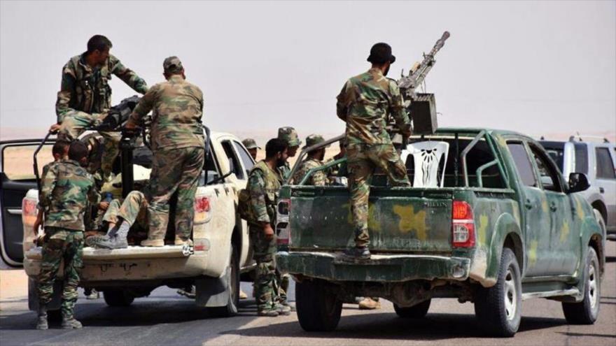 Vídeo: Tropas sirias lanzan operación en Deir Ezzor con apoyo ruso