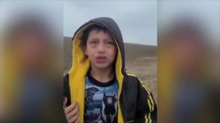 “Me dejaron botado”, dice un niño migrante en la frontera de EEUU