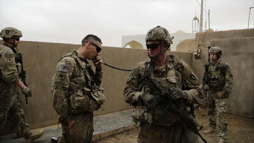 Soldados estadounidenses en la ciudad de Qaim, Irak. (Foto: AP)
