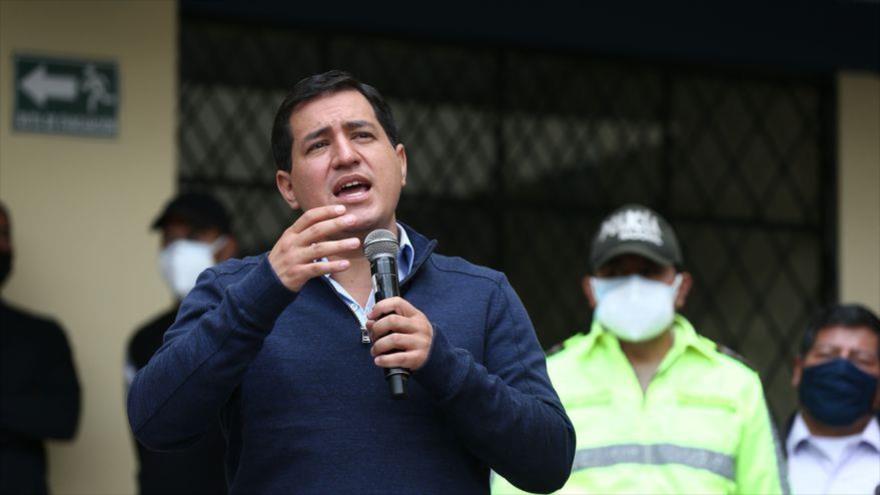Arauz llama a ecuatorianos a votar para pasar página de era Moreno | HISPANTV