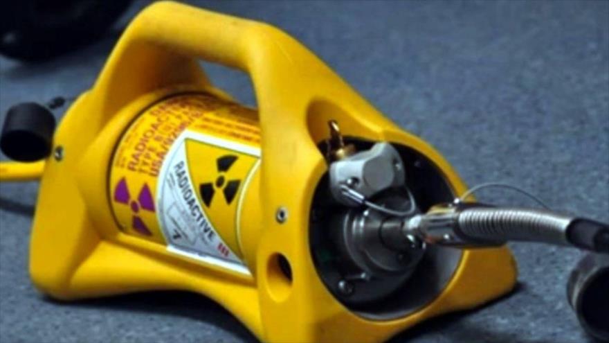 Una fuente radiactiva Iridio-192. (Fuente: CCNEWS)