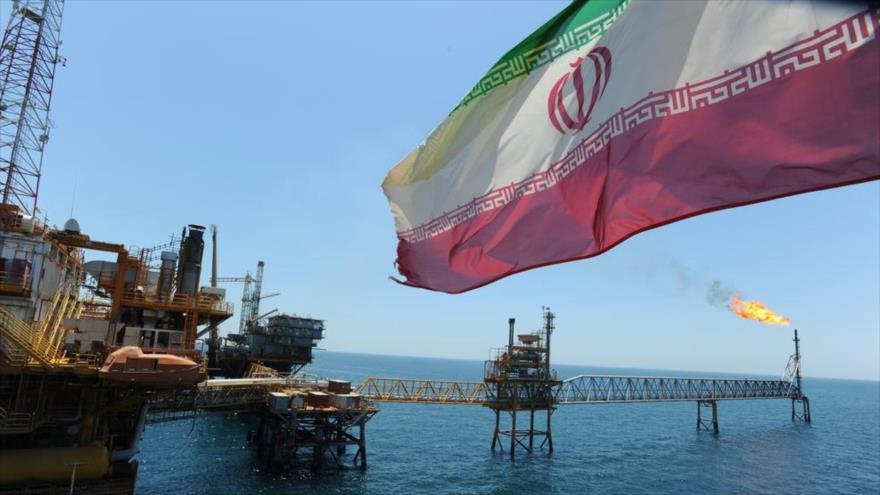 Una instalación petrolera en el sur de Irán.
